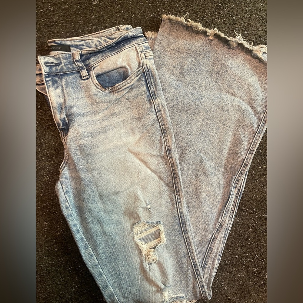 Flying monkey flare jeans size 29